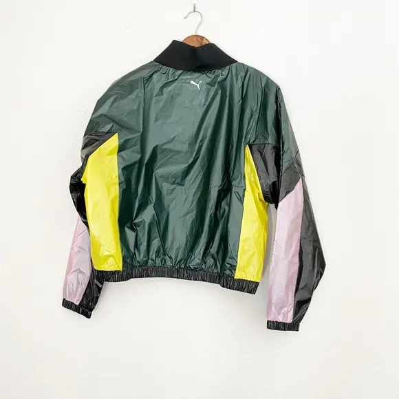 NWT Puma TZ Active Jacket Color Block Light Weight