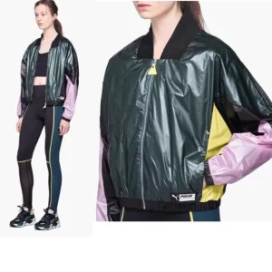 NWT Puma TZ Active Jacket Color Block Light Weight