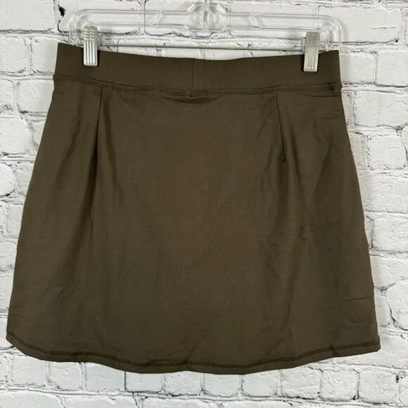 NWT Title Nine Solid Harmony Skort Skirt Womens S Coffee Bean Outdoors Hiking