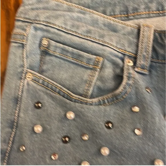 NWT Womens jeans size 8 / 29 straight mid rise fashion pants