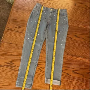 NWT Womens jeans size 8 / 29 straight mid rise fashion pants