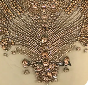 Ocstrade Rhinestone Bodice Applique