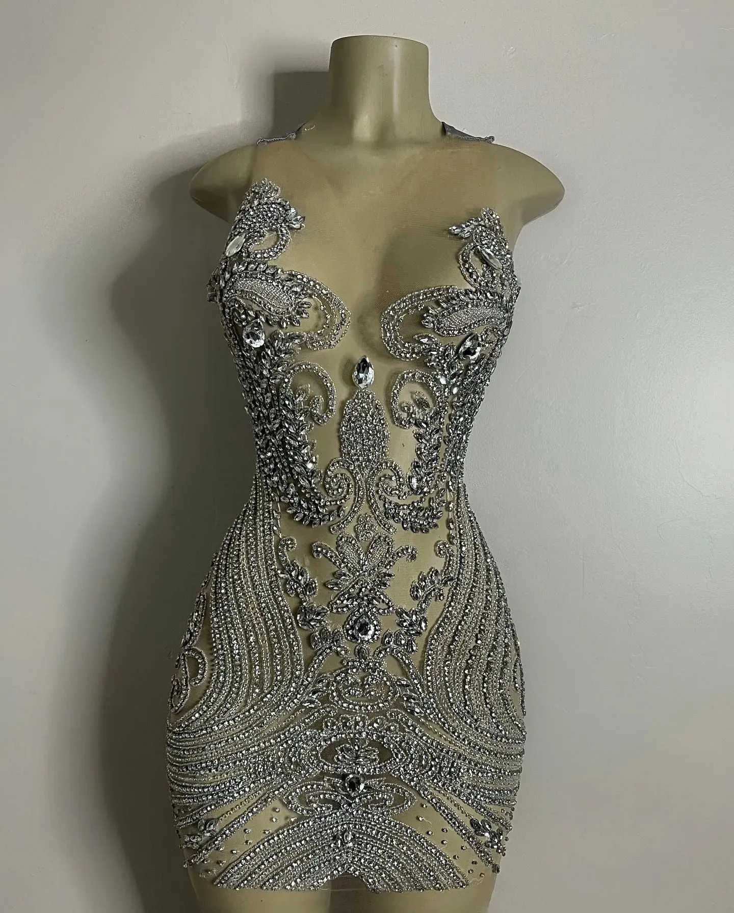 Ocstrade Rhinestone Bodice Applique
