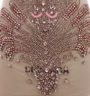 Ocstrade Rhinestone Bodice Applique