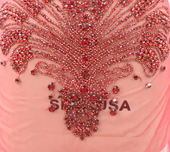 Ocstrade Rhinestone Bodice Applique