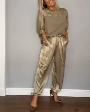 Odalis® | Elegant satin set