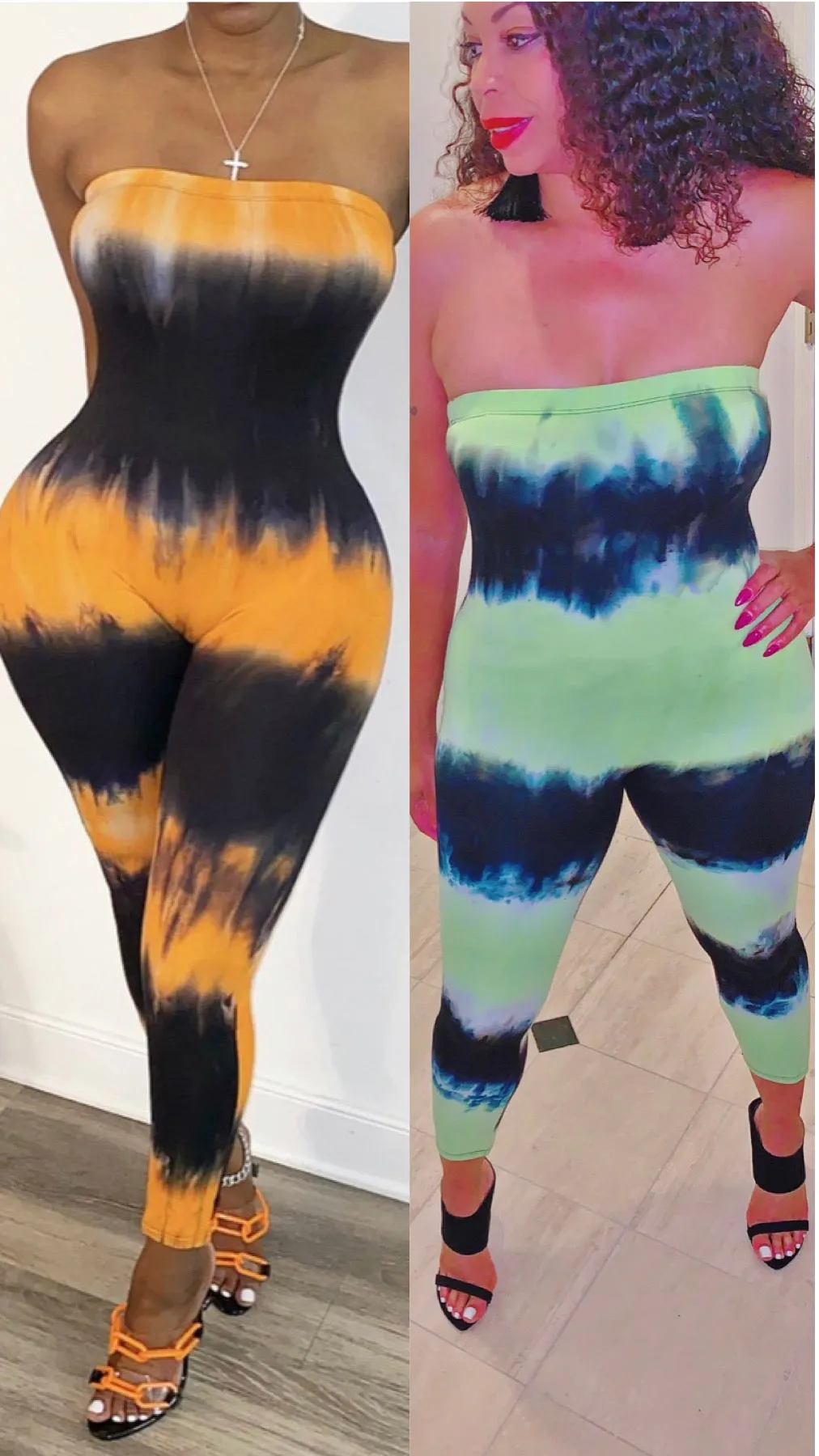 OMBRE Tube Top 🔥TieDye Jumper 🔥Very Stretchy