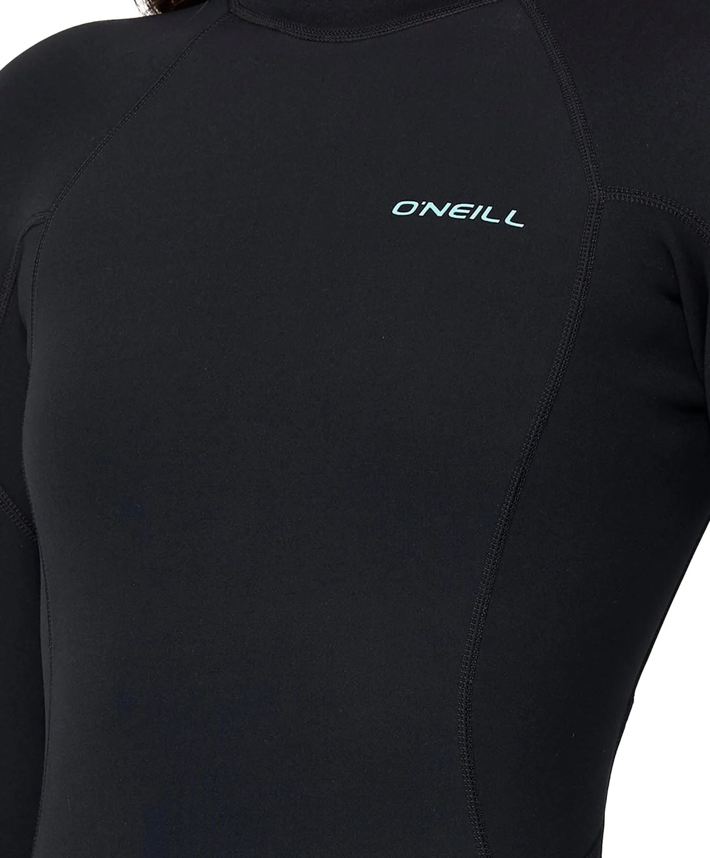 O'NEILL WOMENS REACTOR 2 BACK ZIP FULL 3/2MM STEAMER BLK/BLK