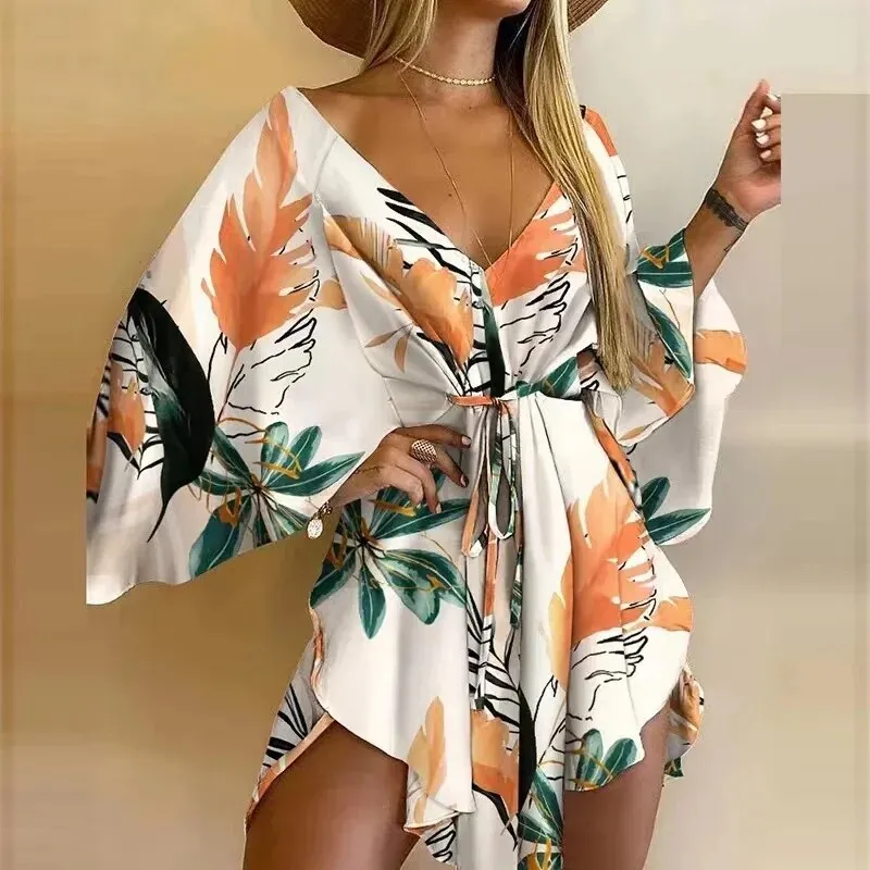 Ora® | Elegant Patterned Dress