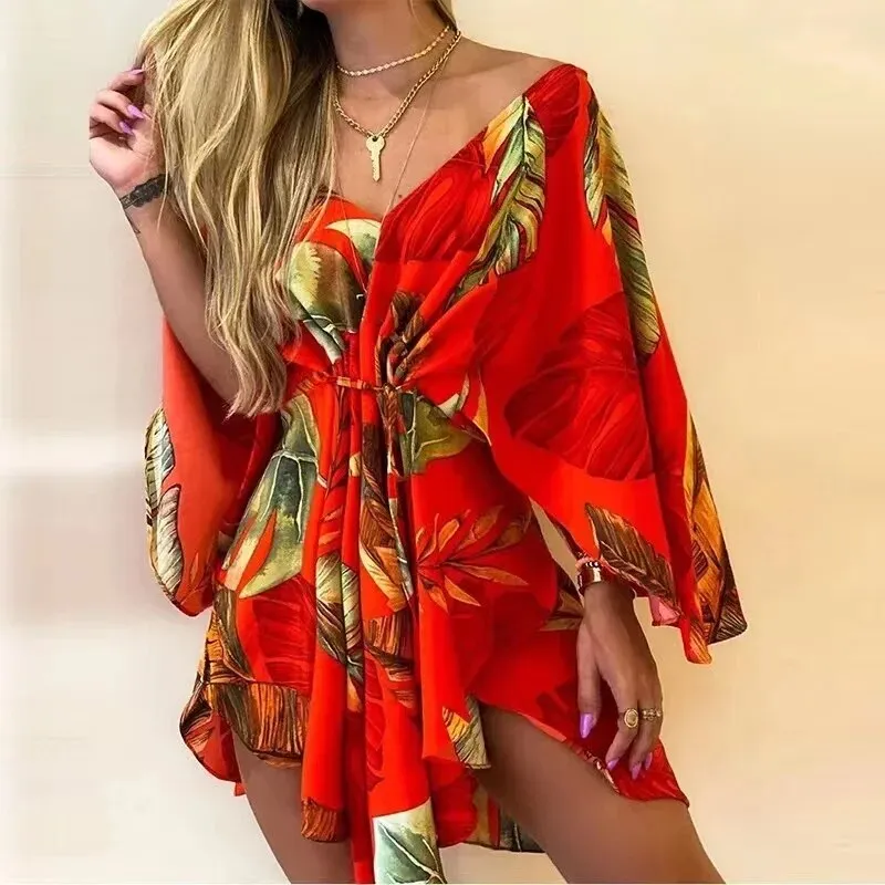 Ora® | Elegant Patterned Dress