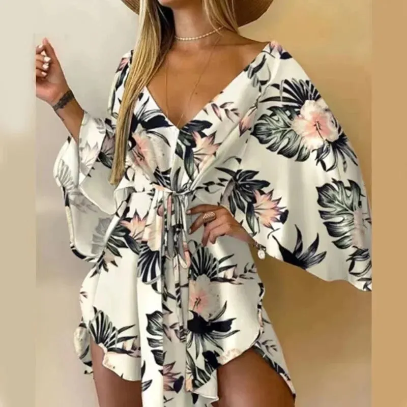 Ora® | Elegant Patterned Dress