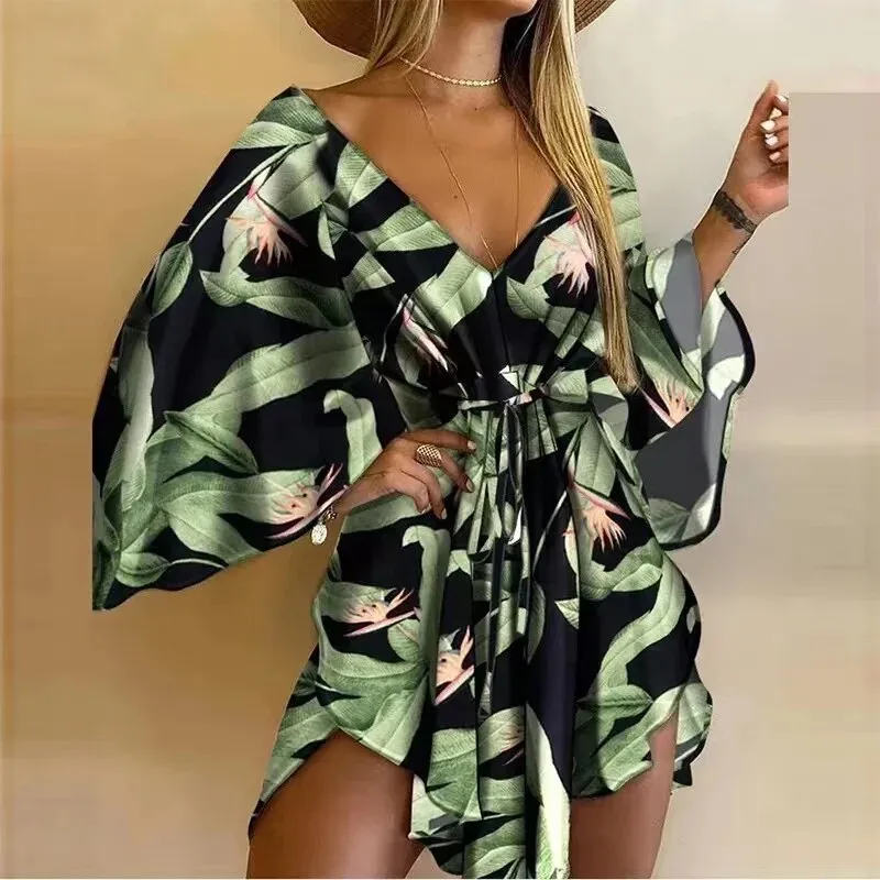 Ora® | Elegant Patterned Dress
