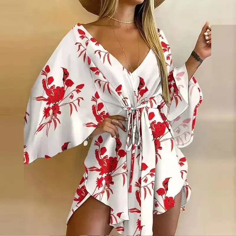 Ora® | Elegant Patterned Dress