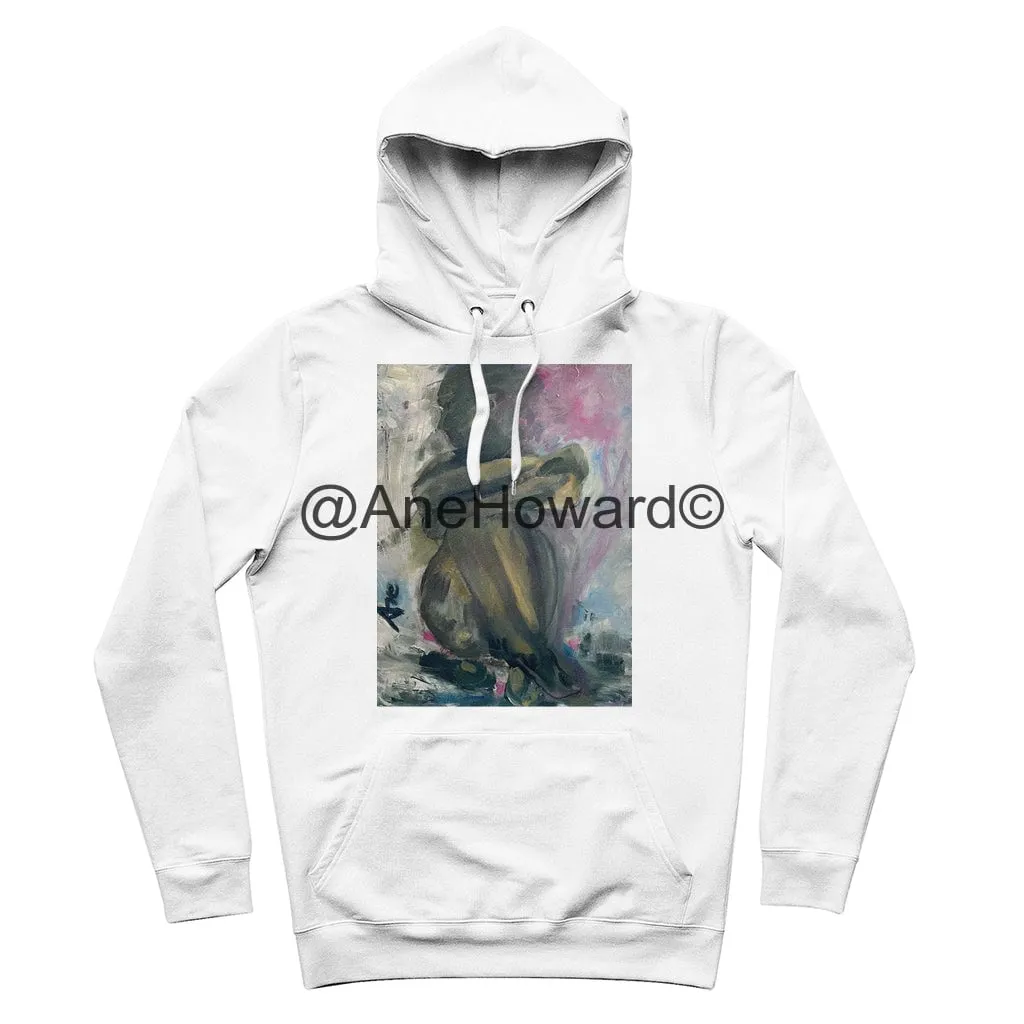 Organic Cotton Hoodie Self-Portrait Pensive