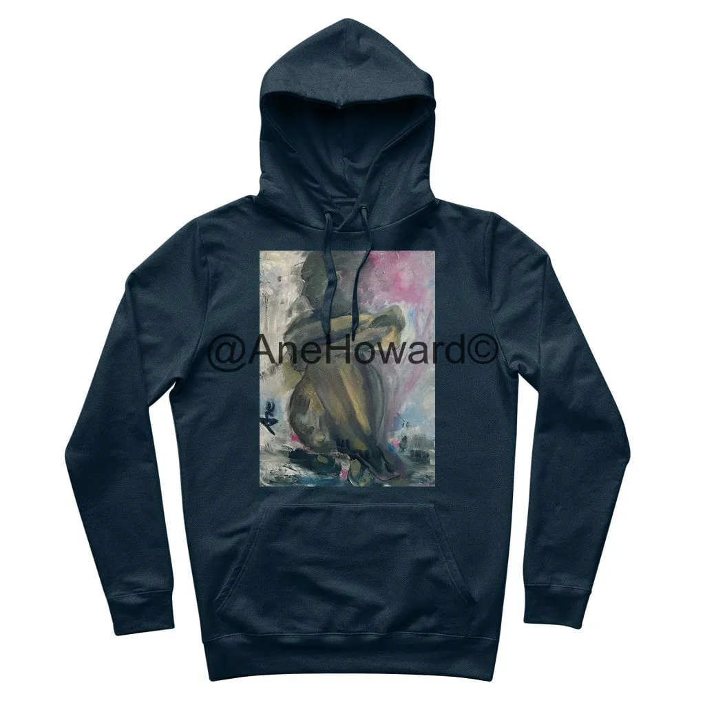 Organic Cotton Hoodie Self-Portrait Pensive