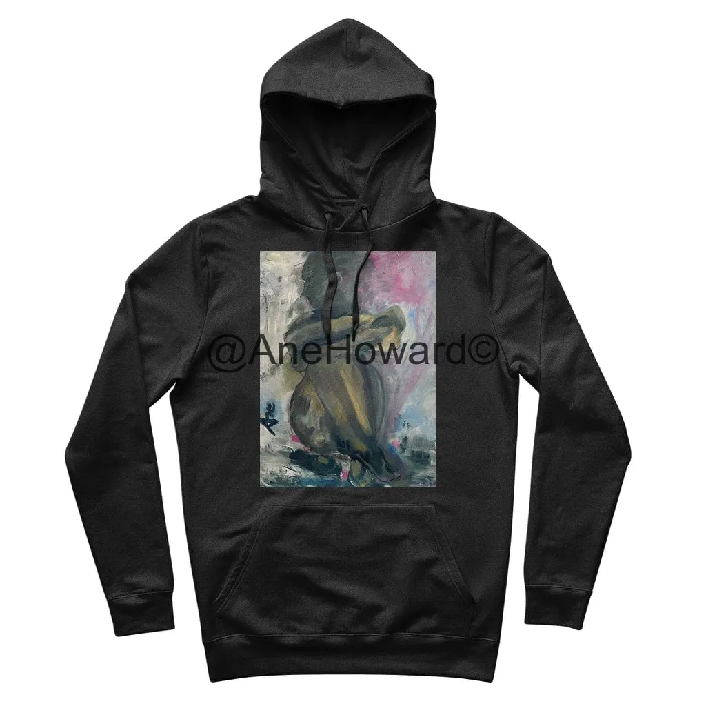 Organic Cotton Hoodie Self-Portrait Pensive
