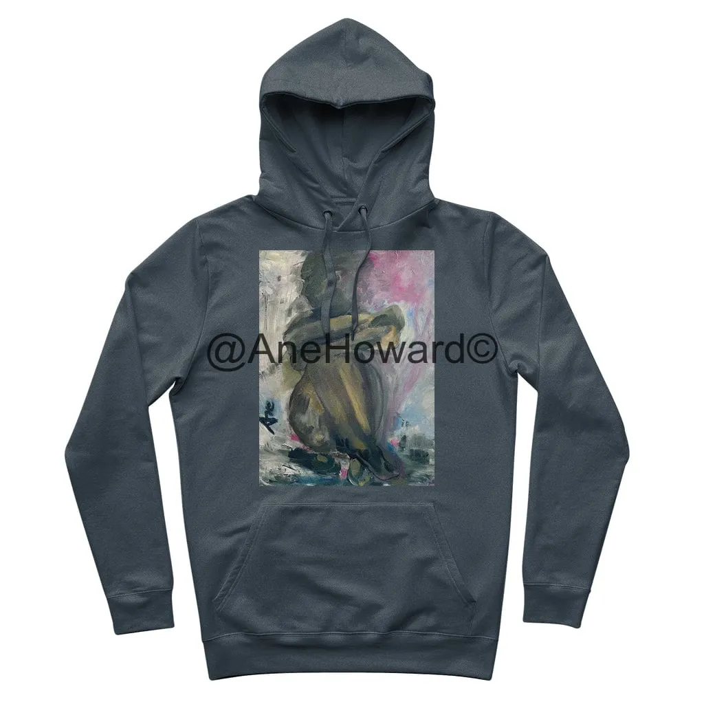 Organic Cotton Hoodie Self-Portrait Pensive