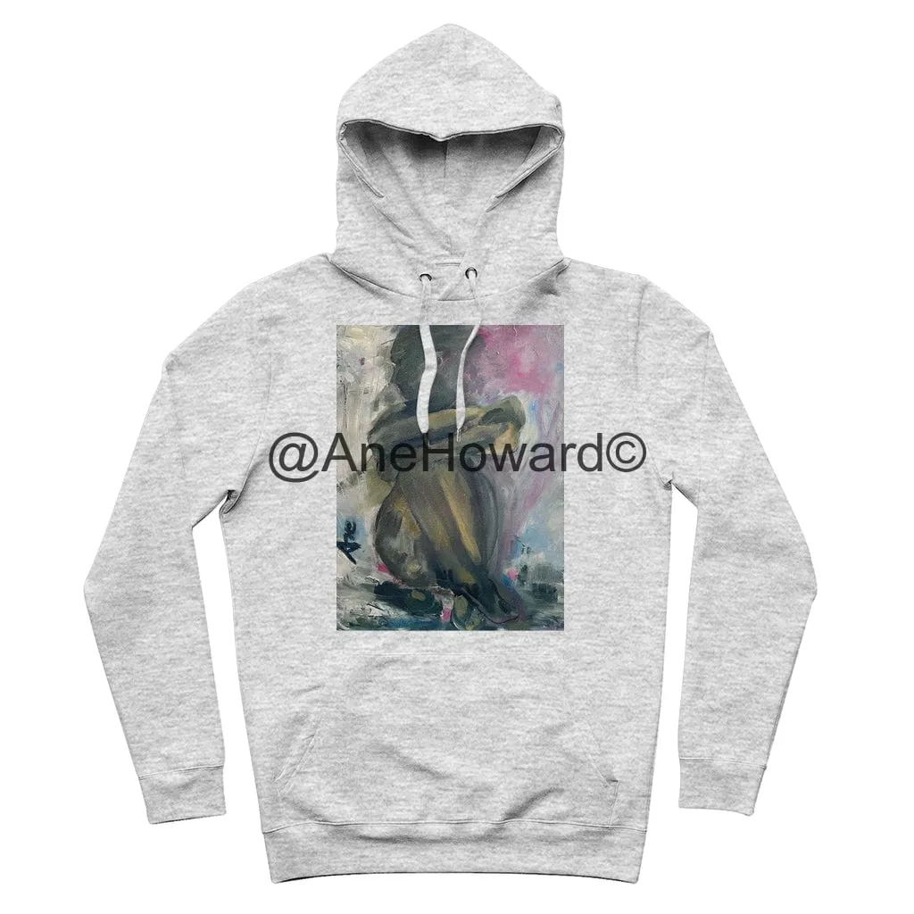 Organic Cotton Hoodie Self-Portrait Pensive