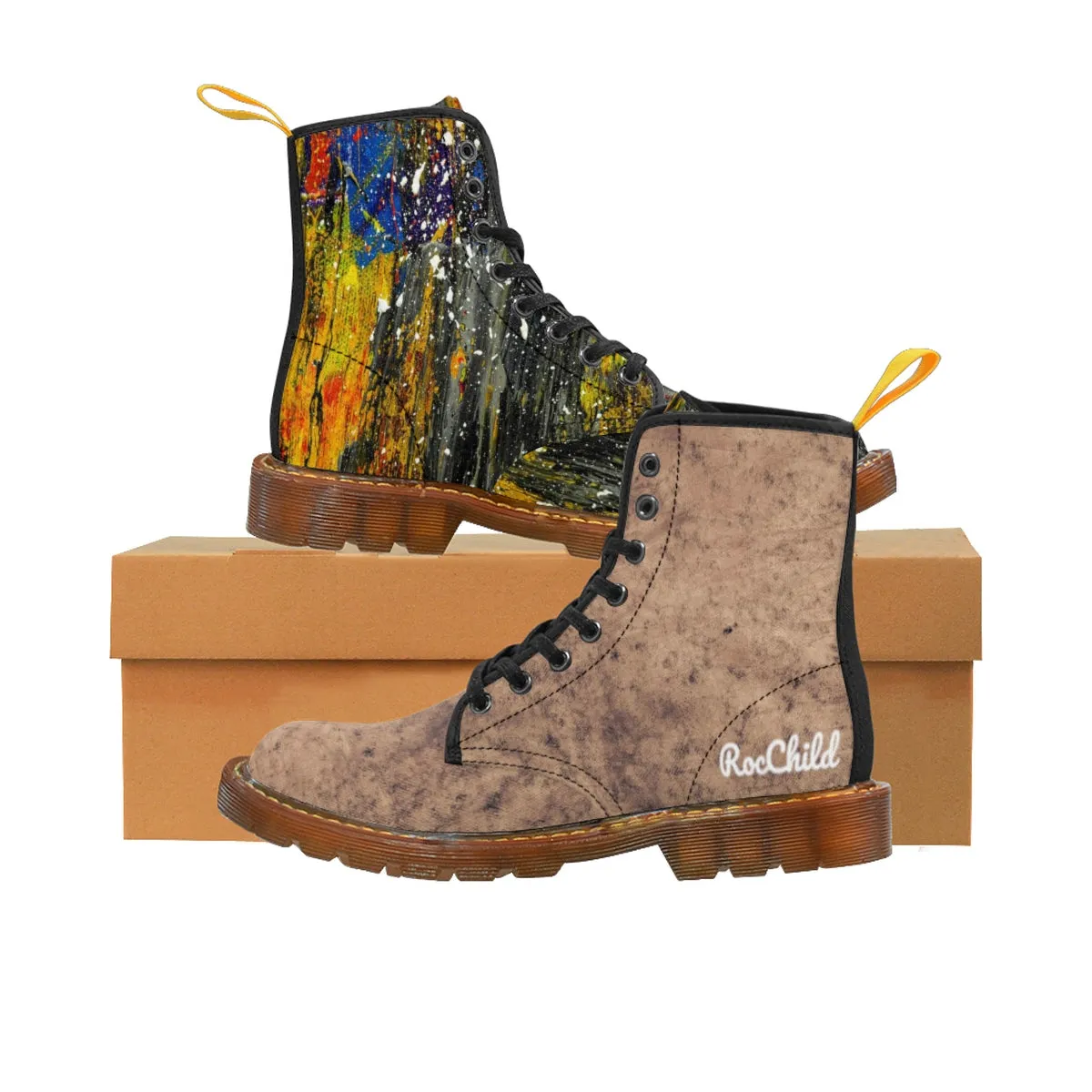 Painter's Canvas Boots