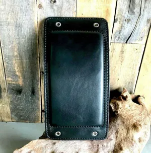 Passenger Pad Seat Chopper Bobber Harley Sportster USA Made Bates Style Black