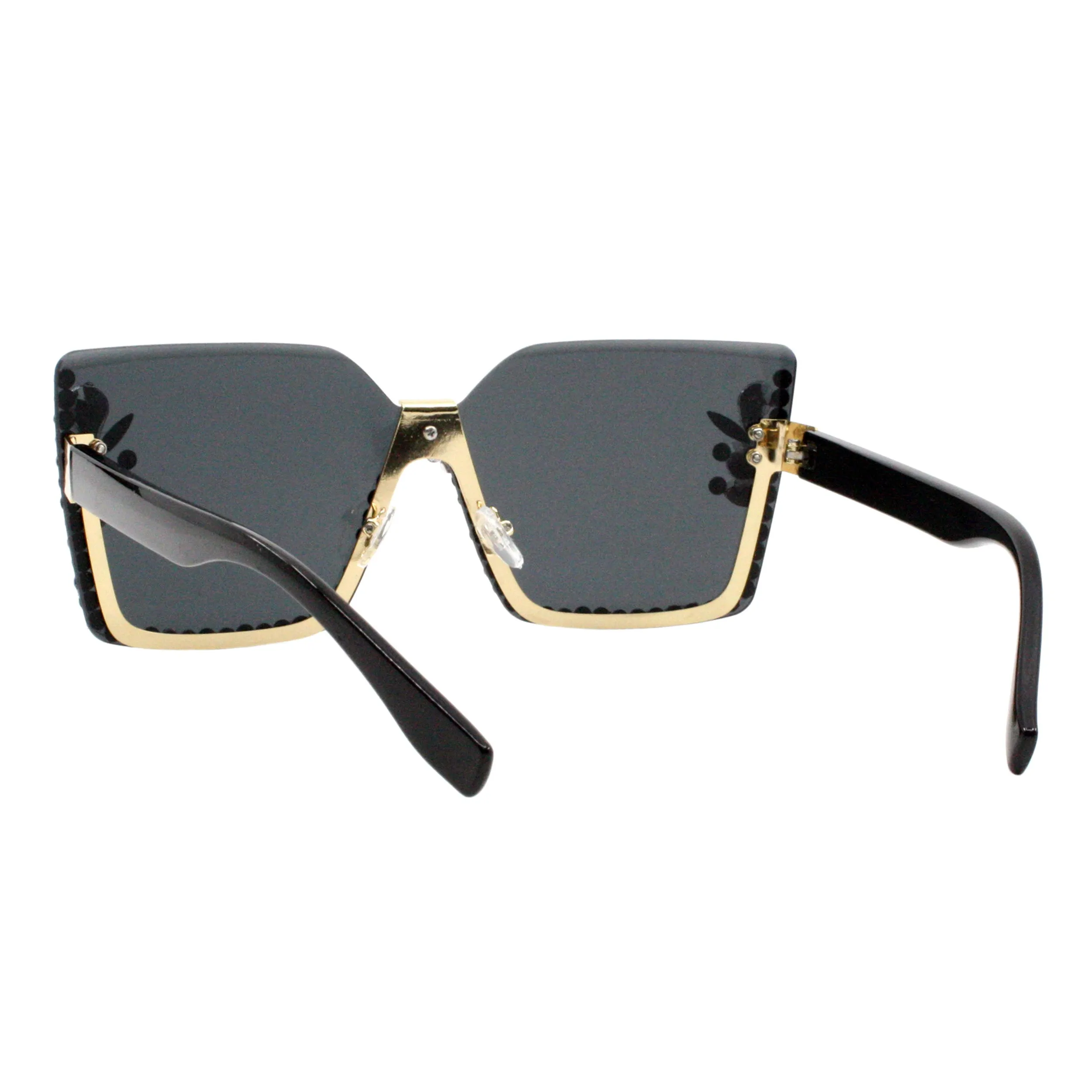 PASTL Miss Famous Rhinestone Sunglasses