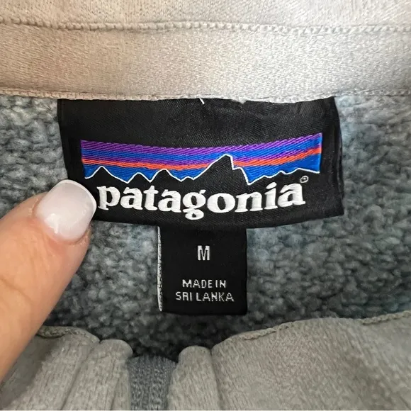 Patagonia Better Sweater 1/4 Zip Fleece Pullover Jacket
