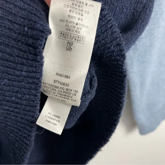 Patagonia Worn Wear Women's Loislee Crew Ragland Sleeve Pullover Sweater M