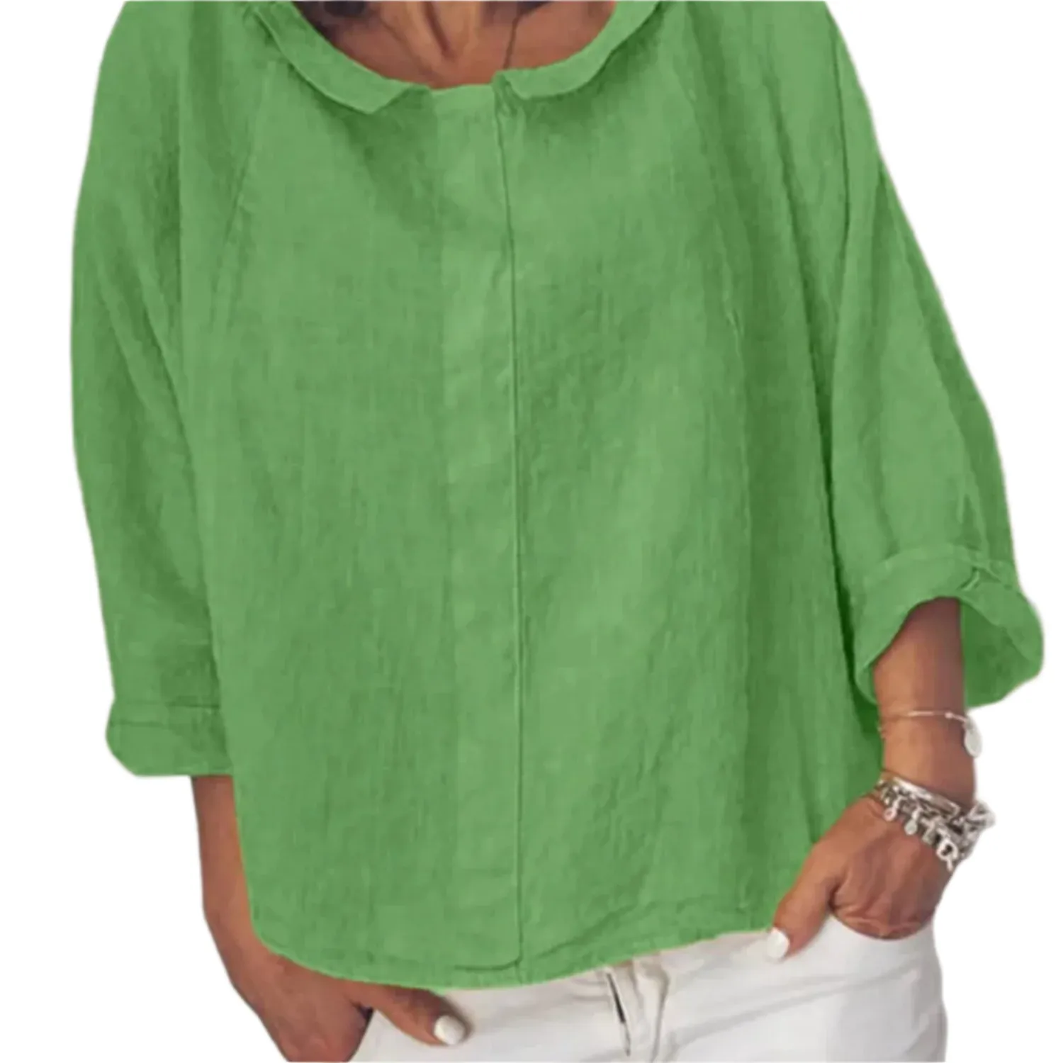Patricia – Elegant Linen Women’s Blouse