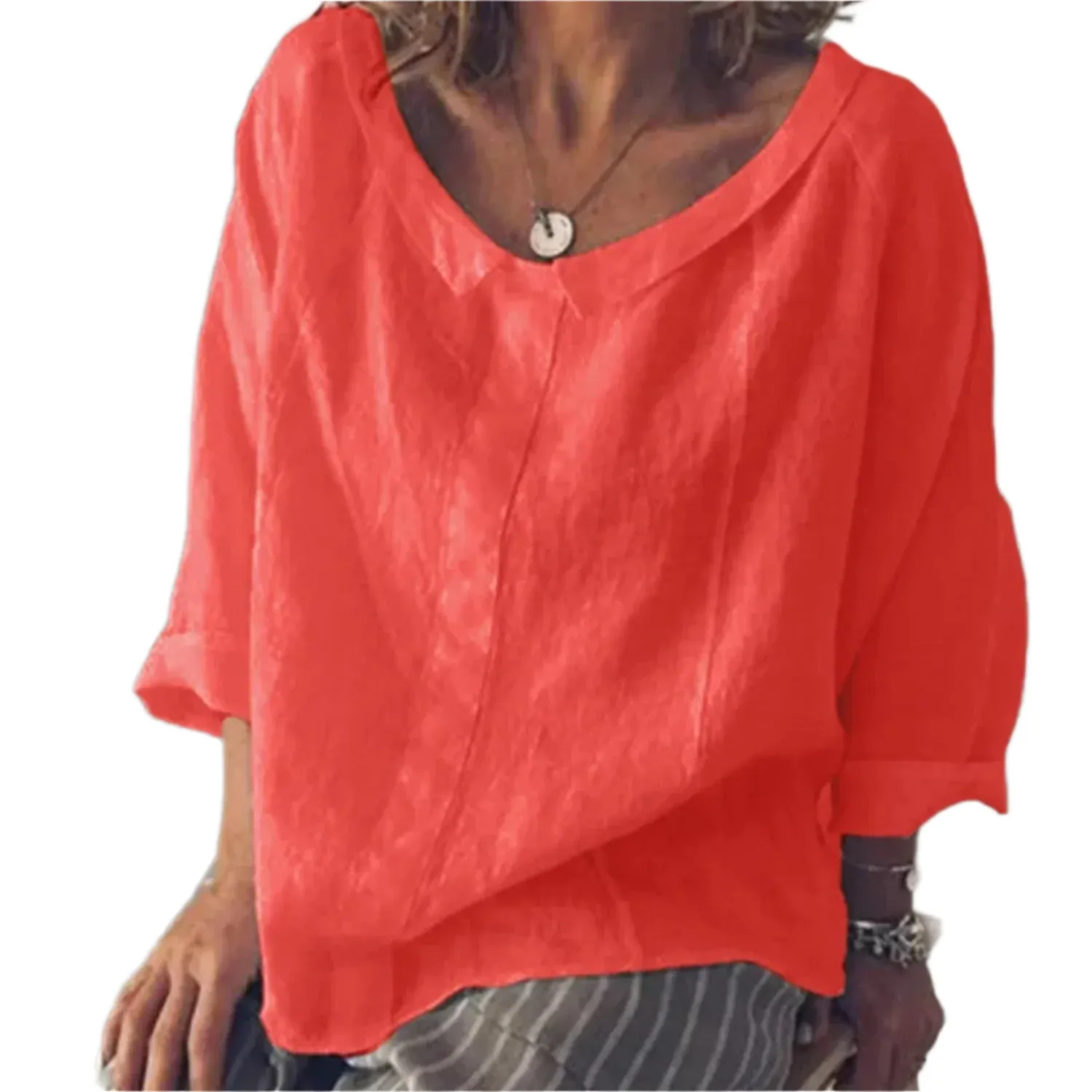 Patricia – Elegant Linen Women’s Blouse