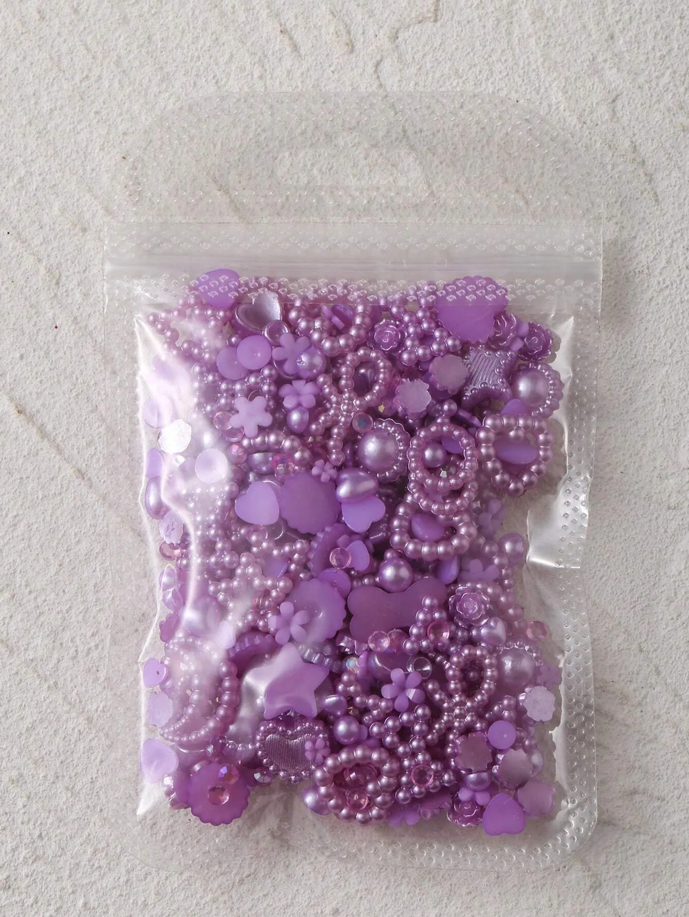 Pearl Accent Bow Hollow Heart Shaped DIY 3D Nail Art Accessories