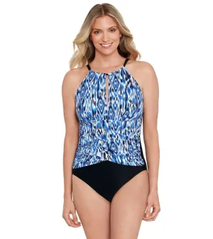 PENBROOKE- WOMEN'S 1PC IKAT'S MEOW SWIMSUIT