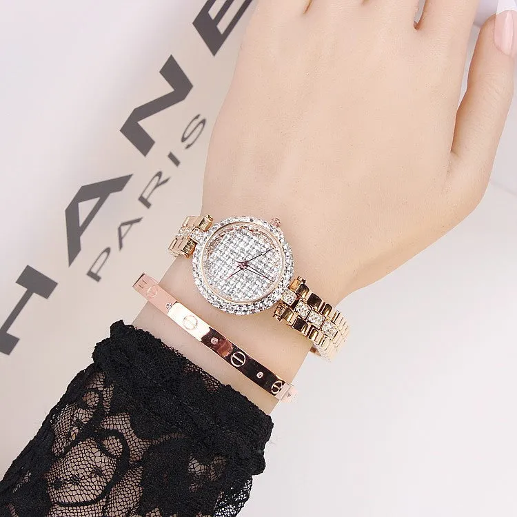 Personality Full Of Rhinestone Women's Watch