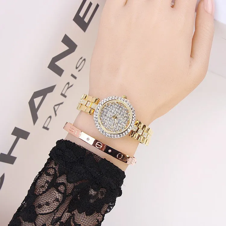 Personality Full Of Rhinestone Women's Watch