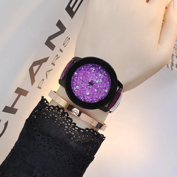 Personality Full of Rhinestone Women's Watch