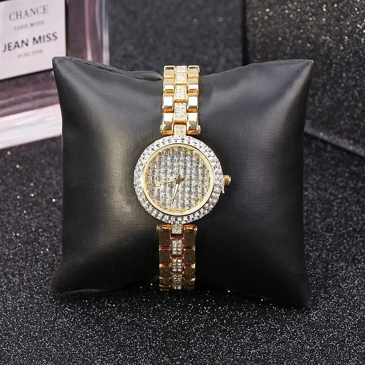 Personality Full Of Rhinestone Women's Watch