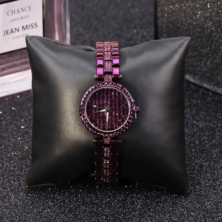 Personality Full Of Rhinestone Women's Watch