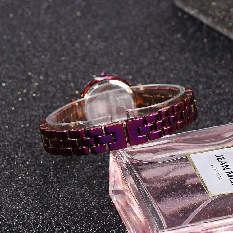 Personality Full Of Rhinestone Women's Watch