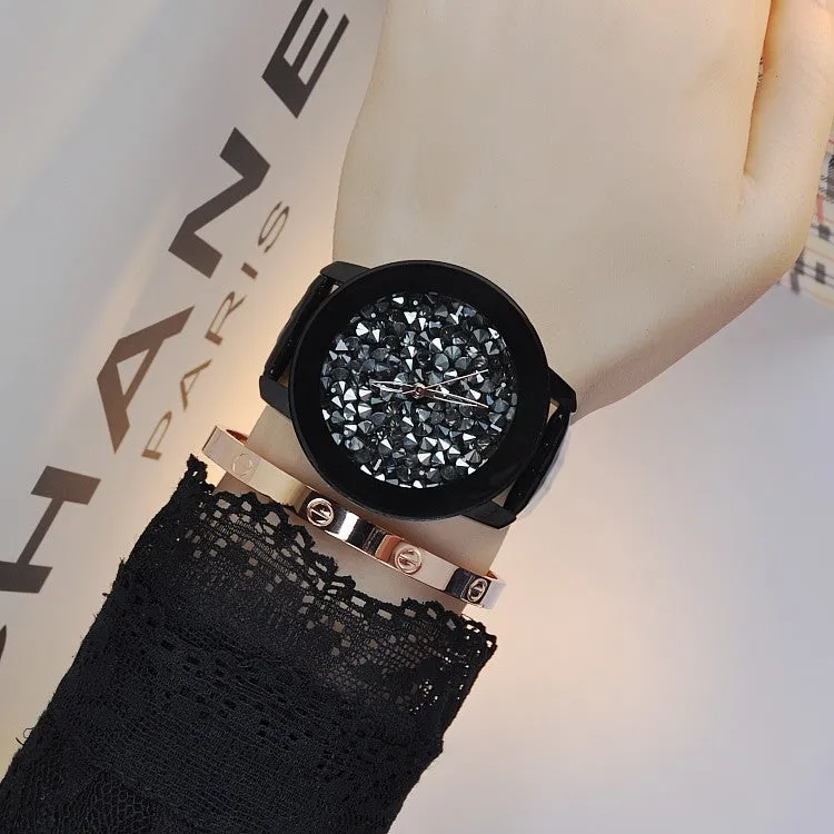 Personality Full of Rhinestone Women's Watch