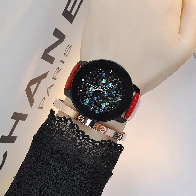 Personality Full of Rhinestone Women's Watch