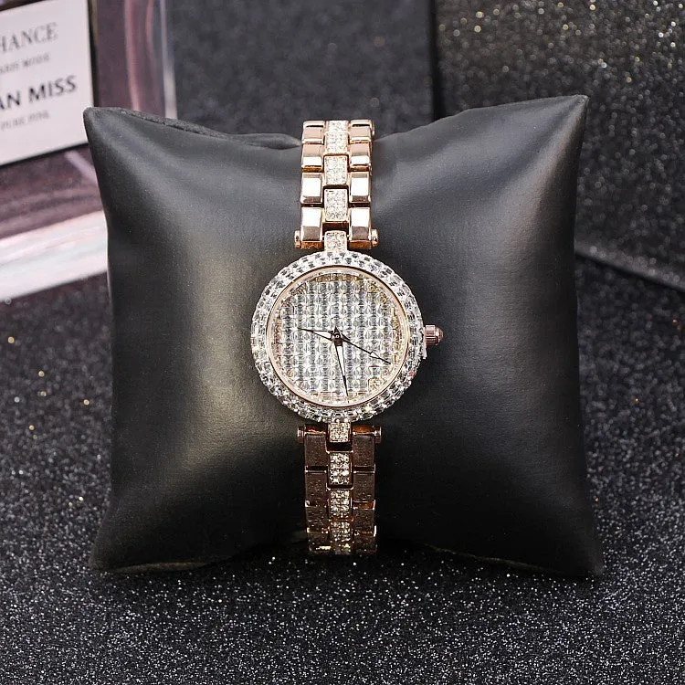 Personality Full Of Rhinestone Women's Watch