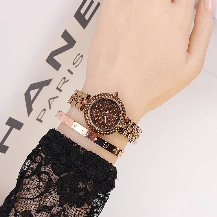 Personality Full Of Rhinestone Women's Watch