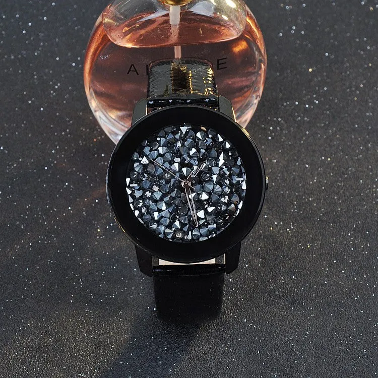 Personality Full of Rhinestone Women's Watch