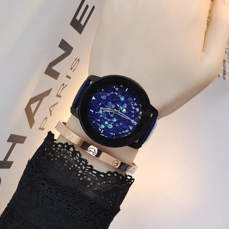 Personality Full of Rhinestone Women's Watch