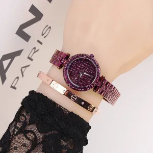 Personality Full Of Rhinestone Women's Watch