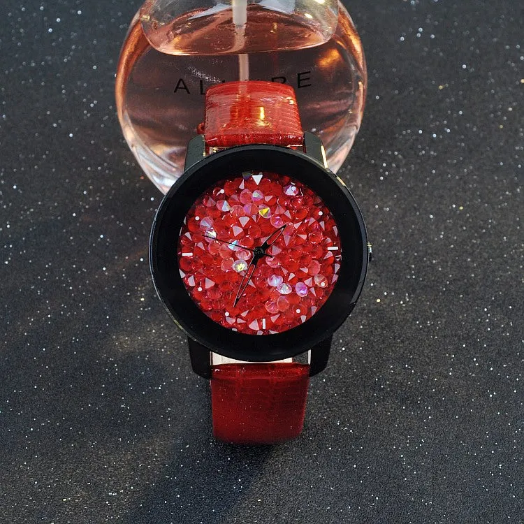 Personality Full of Rhinestone Women's Watch