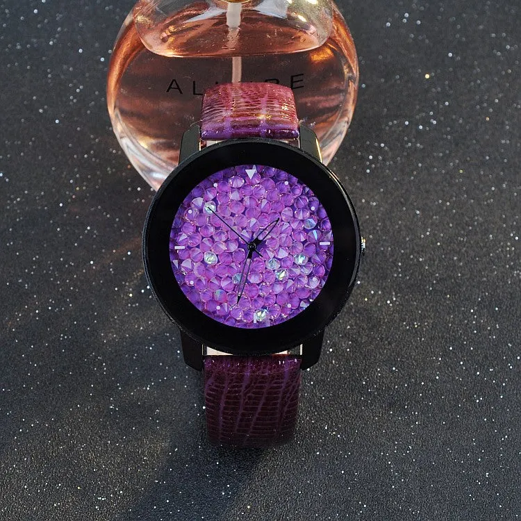 Personality Full of Rhinestone Women's Watch