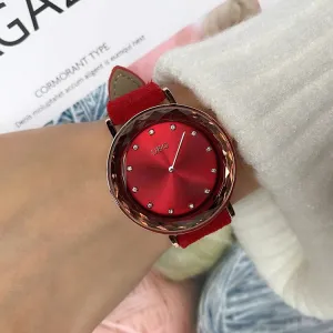 Personality Rhinestone Scale Women's Watch