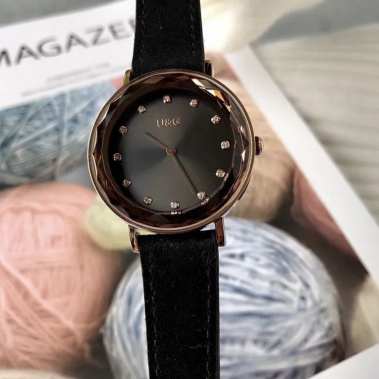 Personality Rhinestone Scale Women's Watch