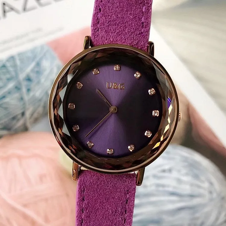 Personality Rhinestone Scale Women's Watch