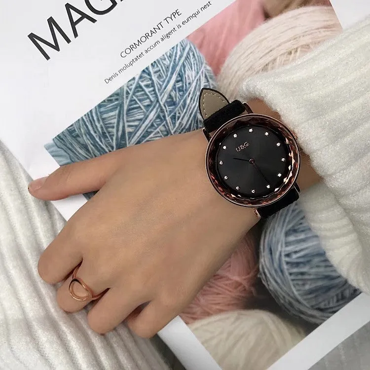 Personality Rhinestone Scale Women's Watch